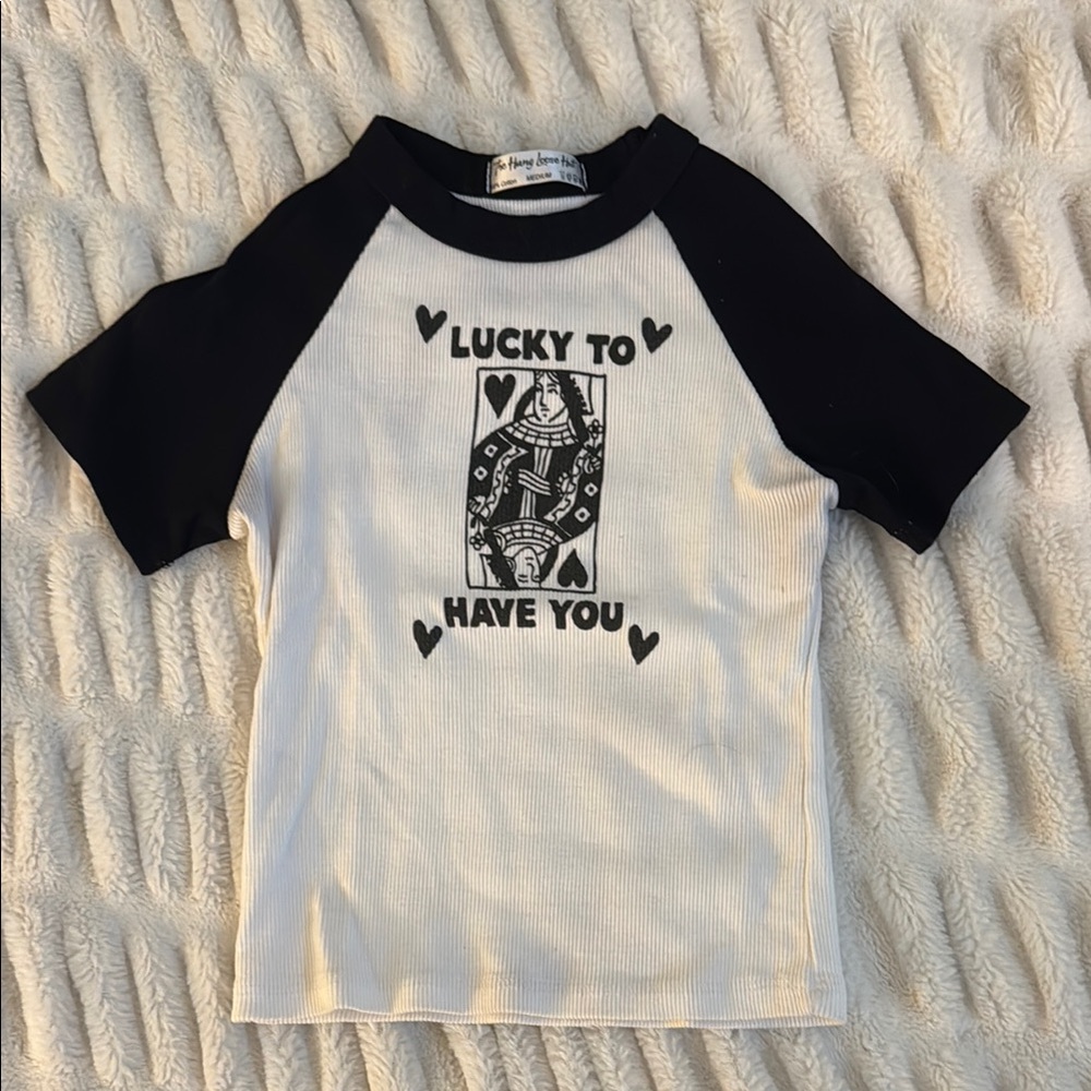 Black and White Graphic Tee